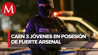 Detienen a tres jóvenes informantes del cártel en San Luis Potosí [upl. by Gamin]