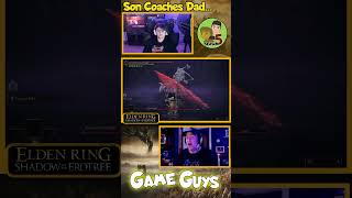 ALL OF A SUDDEN YOURE FKED  Son Coaches Dad on Elden Ring DLC [upl. by Loferski21]