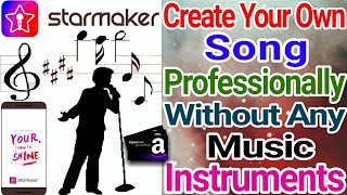 🎤 How to Easily Create Your Own Song ProfessionallyWith Star Maker Mobile App  in hindi [upl. by Ines]