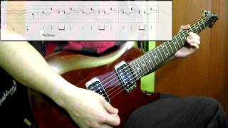 Nirvana  Smells Like Teen Spirit Guitar Cover Play Along Tabs In Video [upl. by Annid]