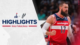 Highlights Jonas Valanciunas records doubledouble at Spurs  111324 [upl. by Goines]