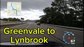 Greenvale to Lynbrook NY [upl. by Eldwin]