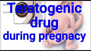 Teratogenic drug in pregnancyteratogenic drugs pharmacology [upl. by Rhiana]