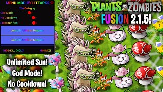 Plants vs Zombies Fusion v215 Mod Menu Android Latest Version APK  Download [upl. by Eeliah]