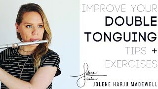 Improve Your Flute Double Tonguing Tips and Exercises  JoleneFlute [upl. by Eenat]