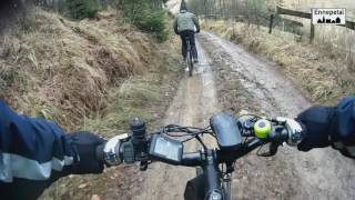 Coole Action Cam EBike MTB Tour Cross and Country Trial Wege Ennepetal Di2122017 [upl. by Lebna933]