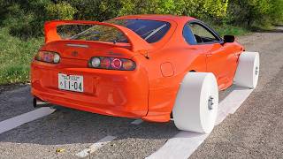 We Tried Giant Toilet PAPER WHEELS on a REAL Car [upl. by Louls250]