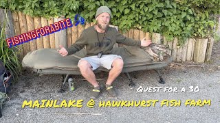 🚨Main Lake  Hawkhurst Fish Farm  Quest for a 30  Episode 1carpfishing 🚨 [upl. by Nate]