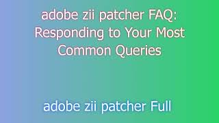 Installing adobe zii patcher 2024 Made Easy StepbyStep Guide [upl. by Nnylf355]