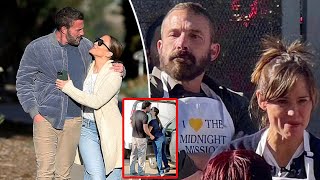 Ben Affleck shows off affection with exwife Jennifer Garner amid divorce from Jennifer Lopez [upl. by Frasco]