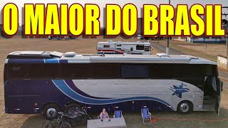 UM EX TRABALHADOR DA VIAÇÃO COMETA TOUR NO MAIOR MOTORHOME DO BRASIL O ESTRELÃO [upl. by Garrik]