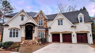 INSIDE A 3500000 Raleigh Luxury Home  Raleigh Real Estate Eric Mikus TOUR  North Ridge Golf [upl. by Nathanil416]