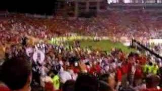 OSU sings quotCarmen Ohioquot after Texas game [upl. by Suolekcin80]