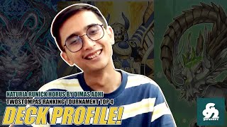 TWOSTOMPAS RANKING TOP 4 NATURIA RUNICK HORUS DECK PROFILE  January 2024 OCG Banlist [upl. by Kuehn]