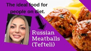 Как приготовить русские тефтели  How To Make Russian Meatballs [upl. by Ettie]