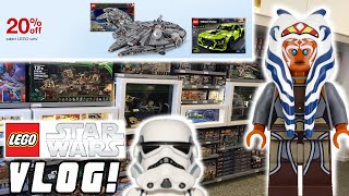 Crazy Lego Deals At Target Redoing My Lego Room Buying Rare Sets Lego Vlog [upl. by Ativ]