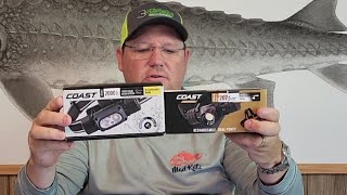 Best Coast Headlamps for night fishing XPH34R vs WPH34R [upl. by Annairt]