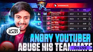 ANGRY YOUTUBER KICKED HIS GUILD MEMBER🤬AFTER LOOSING A MATCH🤯🤣 [upl. by Oht474]