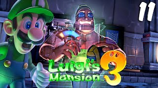 Luigis Mansion 3 Playthrough Gameplay Part 11 Fitness Center Johnny Deepend Boss Fight [upl. by Nylia]