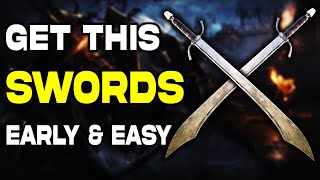 Early Curved SWORDS in Elden Ring  How to Get Falchion Swords Location Guide [upl. by Hauger98]