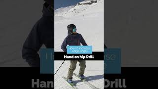 How to Increase Edge Angle for Carving on Skis  shorts [upl. by Weber]