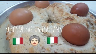 ♥rosca de pascua con receta italiana♥ [upl. by Yltnerb]