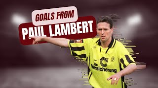 A few career goals from Paul Lambert [upl. by Ellessig65]