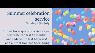 Hope Church Oswestry  Sunday Service 1030am 14th July 2024 [upl. by Dolores224]