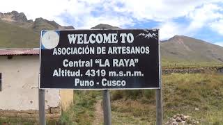 Train from Puno to Cuzco Peru [upl. by Asillem228]