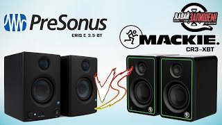 Мультимедийные мониторы Mackie CR3XBT vs PreSonus ERIS E35 BT 50Вт и Bluetooth [upl. by Gupta]