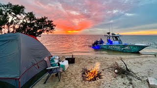 Remote Beach Camping  Everglades National Park CatchCleanCook [upl. by Aniled]