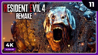 RE4 11  LA MASCOTA DEL CASTILLO  RESIDENT EVIL 4 REMAKE Gameplay Español [upl. by Eleumas]