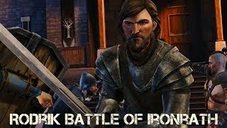 Game Of Thrones Telltale Episode 6  Rodrik Battle of Ironrath [upl. by Ynabla]