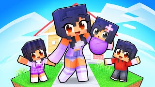 Having APHMAU KIDS in Minecraft [upl. by Delacourt]