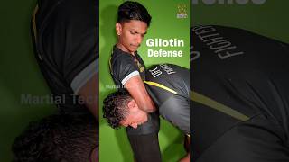 Best Standing Guillotine Choke Defence fightingtechniques selfdefense [upl. by Idnahr]