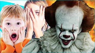 PENNYWISE TERRIFIES LITTLE KIDS ON MINECRAFT MINECRAFT TROLLING [upl. by Blanchard120]