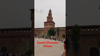 Beautiful fountain at Castello Sforzesco Milano [upl. by Eustache]