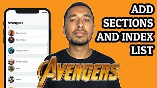 Swift 4 How to add sections and an index list to a simple table app [upl. by Polad]