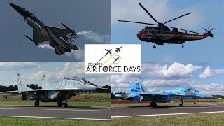 BAFD 2018 Impressions  BELGIAN AIRFORCE DAYS KleineBrogel Airbase [upl. by Ollehcram832]