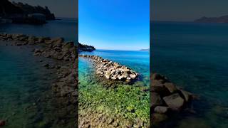 Aegean sea is so colourful travel sea mediterranean aegeansea shorts relaxingvideo [upl. by Calv]