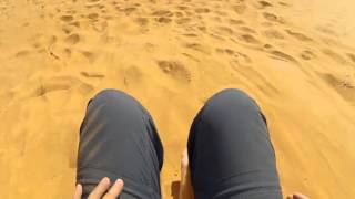 Sandboarding at Desert Nights Camp  Oman [upl. by Teodoro]