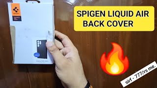 Spigen Liquid Air Case Unboxing Best Cover For S23 Ultra 🔥🔥 [upl. by Narmis]