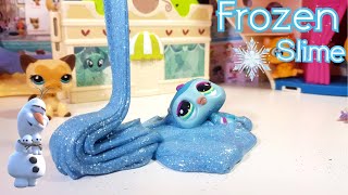 LPS Frozen Miniş Slimeı ❄✨Minişler LPS Pati patislimechallange [upl. by Sandler172]