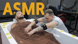 ASMR  Volcanic Sand Massage For a Warm Sleep Bathtub Massage [upl. by Wiltz387]