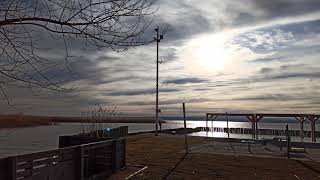 Abendstimmung am Neusiedlersee in Illmitz Burgenland Sonnenuntergang [upl. by Fuller774]