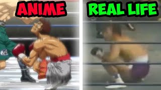 HAJIME NO IPPO CHARACTERS IN REAL LIFE [upl. by Terrilyn]