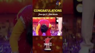 Dhee celebrity special Winner Jaaànu ❤️ like viralvideo subscribe [upl. by Paolina]