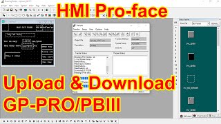 GPPROPBlll Upload amp Download program Proface HMI  P3  Hướng dẫn Upload và Download [upl. by Ramo533]