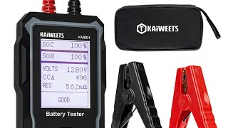 Kaiweets Battery Tester KVB01 Quick Overview… [upl. by Cal]