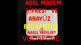 VODAFONE ADSL MODEM ARAYÜZE BAĞLANMA PROBLEMİ ÇÖZÜMÜ VE ŞİFRE NASIL DEĞİŞTİRİLİR HUAWEİ HG531S V1 [upl. by Einnek294]